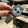 Novo Relógio Masculino com Pulseira de Aço, Cronógrafo Olho Esquerdo e Direito, Movimento a Quartzo, Calendário, Mostrador Grande, Relógio de Negócios, Venda por Atacado de Fábrica