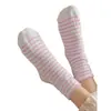 Calcetines simples holgados específicos para dormir de primavera y verano para mujeres, ancianos, mujeres embarazadas, mujeres en posparto, sin compresión, calcetines juveniles de media pantorrilla
