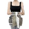 1922 Nuevo Top de Tubo con Copa Fija Chaleco Pequeño Color Sólido Base Sexy Ropa Interior Exterior de Cuello Cuadrado para Mujer