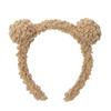 Lindo Oso Banda para el Cabello de Doble Bola Corea 2023 Nuevo Oso Relleno Pasador Diadema Lavado de Cara Banda para el Cabello para Mujer