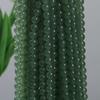 Cuentas Sueltas de Cristal de Imitación de Jade, Cuentas Redondas, Cuentas en Hilo, Cuentas Espaciadoras para Pulsera, Accesorios para Joyería DIY al Por Mayor, Múltiples Colores Disponibles