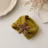 Diadema ancha de terciopelo floral sin costuras para otoño e invierno para mujer, nuevo modelo 2026, accesorio para el cabello de cuerda elástica de alta gama