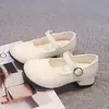 Nueva colección otoño 2026: Zapatos planos estilo princesa coreana para niñas, con punta cuadrada, suela suave, diseño antideslizante y un estilo plano y cómodo