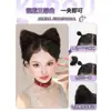 Peruca de Orelha de Gato para Mulheres, Peruca de Orelha de Gato Cosplay de Menina Fofa e Doce, Acessório de Cabelo Duas Coquinhos Prendedor de Cabelo