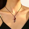 Comércio Exterior Transfronteiriço da Amazon Estilo Gótico Halloween Grande Caixão Cruz Pingente Colar Masculino e Feminino Pingente de Vampiro