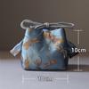 Erya Fabricante Al por Mayor Bolsa de Almacenamiento Bolsa de Viaje Bolsa de Tela Juego de Té Tetera Taza de Té Bolsa de Tela Tapete de Té Ceremonia del Té Portátil