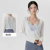 Top Sexy de Yoga con Escote en V Profundo para Mujer, Ligero y Transpirable, Camiseta de Fitness de Manga Larga, Pilates de Corte Relajado, Ropa Deportiva Casual