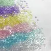 Brillo fino fondo plano cielo estrellado sensación hielo transparente cinco puntas estrella arte de uñas hecho a mano diy relleno decoración brillo de sirena estrellas pequeñas