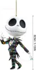 2022 Transfronteiriço Novo Personagem de Filme de Terror Enfeites Pendurados de Natal Halloween Enfeites de Carro de Natal