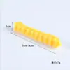 PVC Simulación Comida Piernas de Pollo Frito Alitas de Pollo Papas Fritas Flor de Arroz de Pollo Llavero Colgante Modelo de Comida Frita Falsa Venta al por Mayor