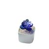 Suculentas simuladas de esmalte de color transfronterizo en maceta, pequeños adornos, escritorio de oficina, plantas verdes, flores, artesanías de vidrio, regalos