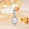 [Collar de Plata de Ley S925] Regalo para Novia en Cumpleaños o Día de San Valentín, Cadena para Clavícula de los Doce Signos del Zodiaco, Venta al por Mayor Transfronteriza