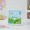 Pegamento crema para pintura de escena 3D para niños, pintura hecha a mano DIY, pintura oceánica, pintura de escena de micropaísaje, paquete de materiales de juguete educativo