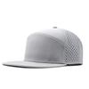 Sombrero de Ala Plana Perforado con Láser de Alta Calidad para Exportación, Gorra de Béisbol Hip-Hop con Logo Personalizado, Impermeable de Secado Rápido Melin