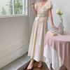 Ropa de Mujer 2026 Verano Nuevo Estilo Coreano Dongdaemun Color Sólido Manga Abullonada Conjunto de Camisa y Falda Conjunto de Dos Piezas