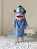 Pez payaso Otoño Invierno Niños Franela Coral Conjunto de Pijamas Niños Engrosado Niñas Vestido Pijama Bebé Ropa para el Hogar