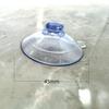 Suministro de varios estilos de ventosa pequeña de cabeza de hongo transparente de vidrio, accesorios de producto, material de silicona, ventosa de plástico