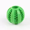 Juguete para Perros Mascota Sandía Pelota Antiderrames Bola de Sandía TPR Juguete para Masticar y Limpieza Dental de Perros Pelota de Goma Venta al por Mayor