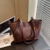 Bolsa Tote de Gran Capacidad para Mujer 2026 Nuevo Otoño Moda Casual Retro Bolso de Hombro Bolsa de Gran Capacidad para Viajes Diarios