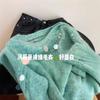 Recomendado para Uso Personal ~ Suéter de Punto con Aberturas y Lentejuelas Color Verde Dopamina para Mujer Otoño Nuevo Suéter Suave y Sedoso de Alta Gama