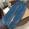 Jeans rectos de tiro alto para estudiantes, nuevo estilo coreano, holgados, estilo retro, pierna ancha, estilo BF Hyuna, pantalones de longitud hasta el suelo