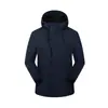 Chaqueta de Trekking Tres en Uno para Otoño e Invierno con Forro Polar Set de Dos Piezas Engrosada Cortavientos Impermeable con Capucha Ropa para Montañismo al Aire Libre