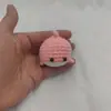 Llavero de ballena pequeña tejido a crochet de lana lindo hecho a mano adornos de Amazon lindos accesorios para parejas colgante colgante