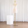 Loja de noivas Modelo Adereços Vestido de noiva Xiuhe Meio Comprimento Feminino Expositor Profissional Roupas Manequim Suporte Modelo Dourado