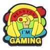 Patch de Borracha Macia em PVC de Controle de Jogo Desenho Animado Acessórios para Porta-Moedas DIY de Copo de Água Decoração de Sapato Clog Patch Decorativo para Alça