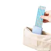 Tapa de bolígrafo y soporte para bolígrafo integrados anti-pérdida, soporte para bolígrafos dos en uno para estudiantes, adecuado para lápices gruesos y finos, funda para bolígrafo para almacenamiento en mochila