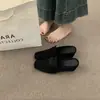 Opções Multicores Mocassins de Camurça com Calcanhar Aberto e Salto Anabela para Mulheres, Primavera/Verão 2026, Estilo Gentil e Elegante