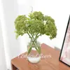 Ramo de Plantas Artificiales con Fruta de Avena y Fruta de Arroz, Plantas Verdes Artificiales y Plantas Acuáticas para Decoración Suave de Hotel de Negocios, Flores Falsas