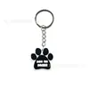 Chaveiro de Filhote Fofo Pvc Borracha Macia Desenho Animado Cachorro Chaveiro Bolsa Joia Pingente Amazon Atacado