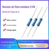 Resistor de Filme Metálico 1/4W 1% 10Kr 15K 18K 22K 33K 36K 47K 51K 68K 75K Ohm