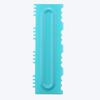 Raspador de plástico para crema, molde para hornear pasteles, herramienta para modelar patrones de pasteles de azúcar, peine para crema, raspador