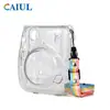 Adecuado para Polaroid Instax Mini11 Estuche de Almacenamiento Transparente Venta al por Mayor PVC con Brillo Carcasa Cubierta Protectora Anti-Rayaduras y Anti-Caídas