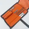Conjunto de Limas para Motosserra, Conjunto de Limas para Serra a Óleo, Conjunto com Bolsa de Lona, Conjunto de Limas para Corrente com Cabo de Madeira, Conjunto de Limas para Motosserra 9 Peças/10 Peças