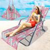 Suministro Exclusivo Transfronterizo de Fundas para Sillas de Playa de Microfibra, Serie de Lazos con Impresión Digital 3D, A partir de Una Pieza