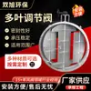 Válvula Ajustável Multi-Folhas, Válvula de Exaustão de Fumaça Manual em Aço Carbono, Damper de Incêndio, Válvula de Controle de Volume de Ar Elétrica, Aço Carbono de Pressão