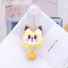 Pingente de Pelúcia com Sino Moderno Fofo Desenho Animado Versátil de Alto Valor Acessório de Bolsa Chaveiro Suporte de Celular