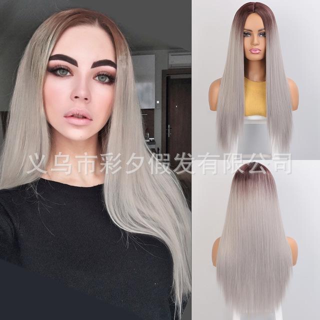I-s-a-wig-Ombre-Grey-Wigs-Long