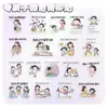 [Versión transparente] 150 pegatinas con palabras para elogiar a los niños, pegatinas motivacionales creativas para niños e ideas decorativas para iPads