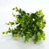 Vasos Mini para Plantas Verdes, Cercas Divisórias, Decorações de Paisagismo, Flores Artificiais, Arranjos de Flores, Samambaias, Folhas de Eucalipto, Grama Plástica