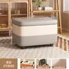 Banqueta de Almacenamiento para Vestidor para Uso en Casa, Banqueta Pequeña, Banqueta de Sofá, Banqueta de Almacenamiento para Adultos, Banqueta para Sentarse en la Puerta, Banqueta para Calzarse, Banqueta para Cambiarse los Zapatos, Madera Maciza