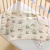 Toalla de almohada de gasa para bebé Algodón Jacquard para recién nacidos Seis capas Hogar Niños Bebé Almohada Cinta
