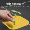Tapa de Drenaje de Piso de Silicona con Forma de Brotes de Frijol Tapa Selladora de Alcantarilla Tapa de Drenaje de Piso a Prueba de Insectos y Olores Tapete de Drenaje de Piso para Baño con Forma de Brotes de Frijol