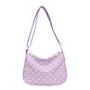 Bolsa Feminina de Nylon Nova 2025, Bolsa Transversal Estilosa de Bolinhas Fresca de Verão, Bolsa de Ombro Fofa para Estudante, Bolsa Feminina da Moda
