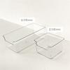 Caja de Almacenamiento de Escritorio Acrílico Cosméticos Transparente Cesta Dormitorio Mascarilla Organizador de Cajones Snack Estante de Almacenamiento Misceláneo