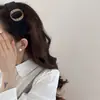Diadema Redonda de Ala Ancha Maillard para Mujer 2025 Nuevo Otoño e Invierno Accesorios para el Cabello de Gama Alta Diadema de Estilo Retro Pinza para el Cabello
