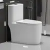 Inodoro Doméstico Recto Original Sin Rebajes, Diámetro Grande, A Prueba de Inundaciones, Resistente al Sifón, Anticongelante, Asiento de Inodoro Universal